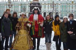 study abroad students in moscow